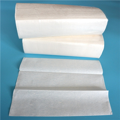 White Z Fold Hand Paper Towel