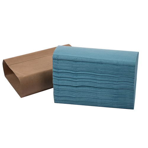 Blue Z fold Hand Paper Towel